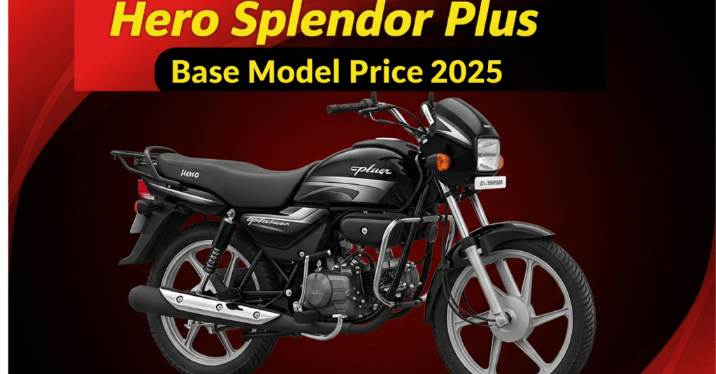 Hero Splendor Plus Base Model Price 
